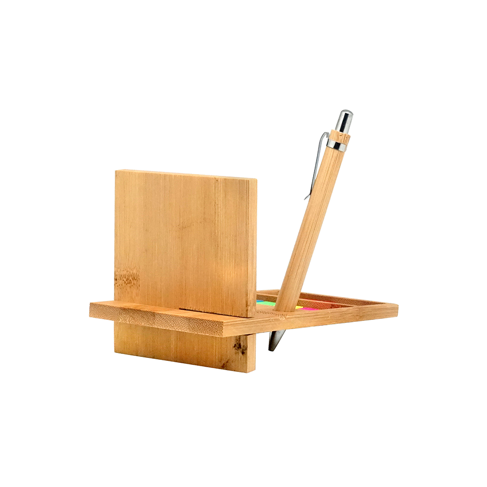 ORGANIZADOR DE ESCRITORIO DE BAMBÚ