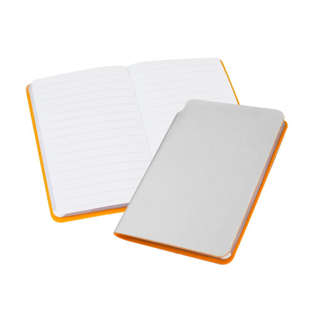 LIBRETA SILVER N79 - Naranja