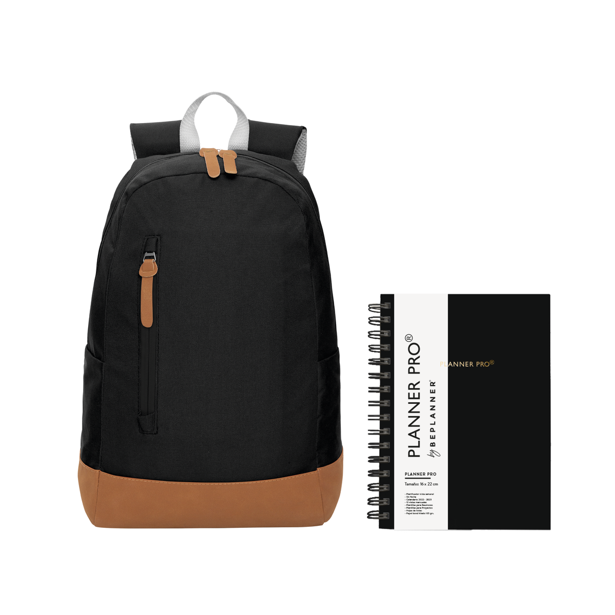 PACK PLANNER PRO NEW SPORT - Negro / Negro