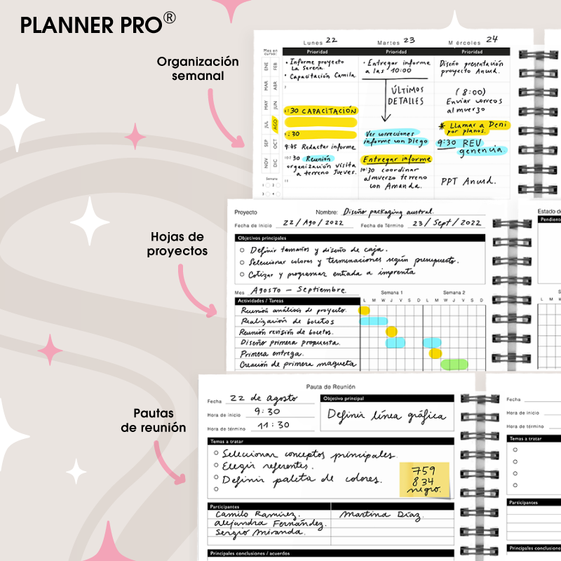 PACK FUNCIONAL PLANNER PRO