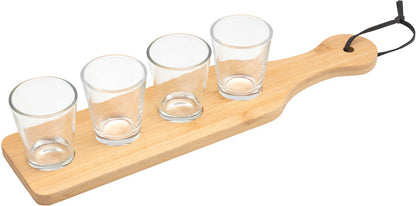 Set de vasos tequileros "TOC TOC"