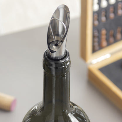 Set de vino con juego de ajedrez "CHESSY"