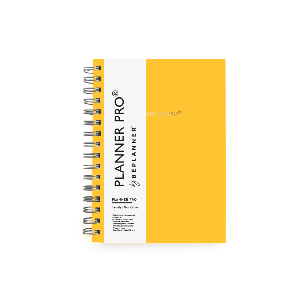 PLANNER PRO AMARILLO